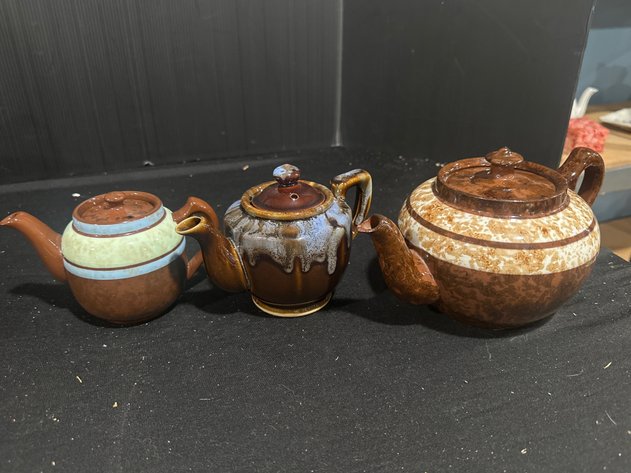 Image for Sadler & English Glazed Ceramic Teapots