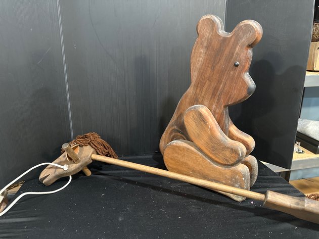 Image for Vintage Handcrafted Wooden Toys