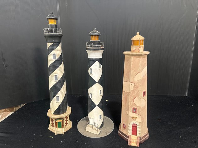 Image for Clarence Pugh Handcrafted North Carolina Lighthouse Models