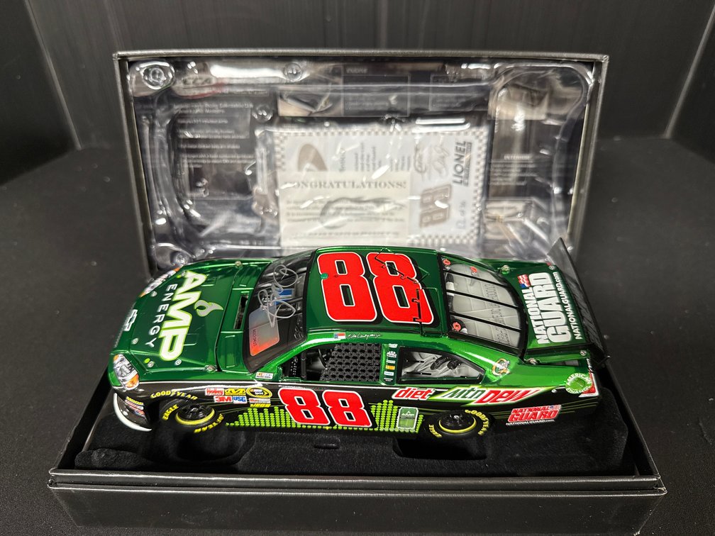 Autographed Dale Earnhardt Jr. #88 Diecast Car