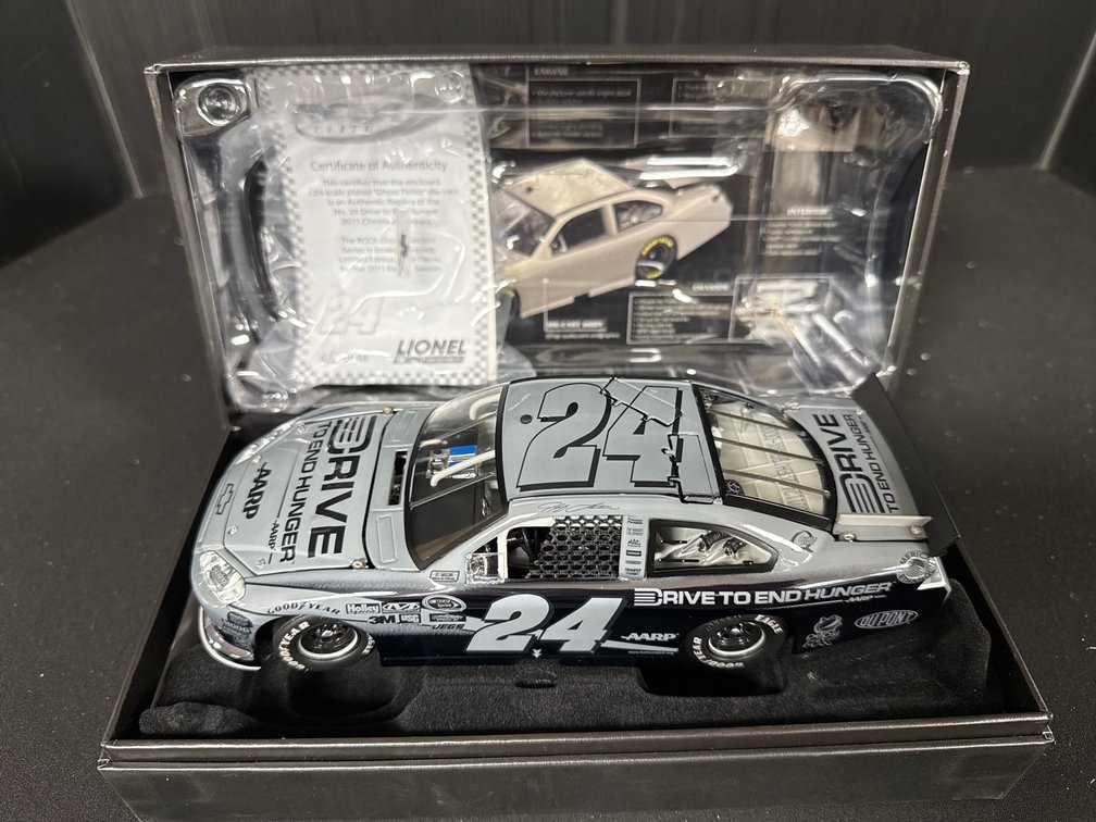 RCCA Elite Jeff Gordon #24 Ghost Finish Die-Cast