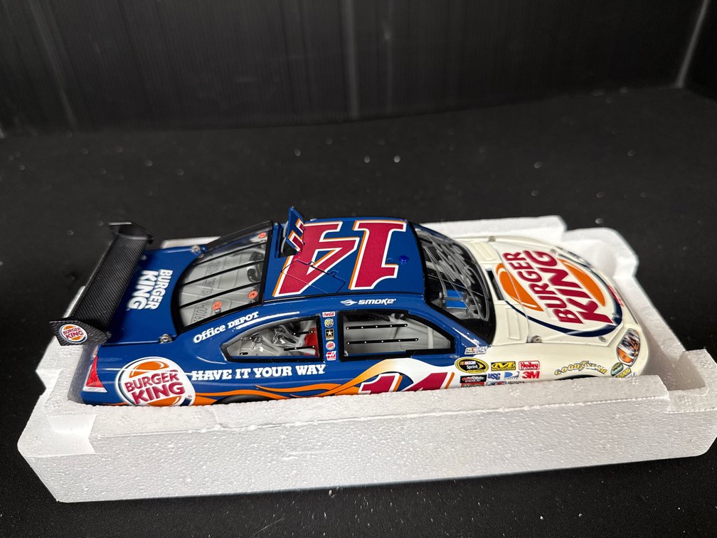Autographed Tony Stewart #14 Diecast Model
