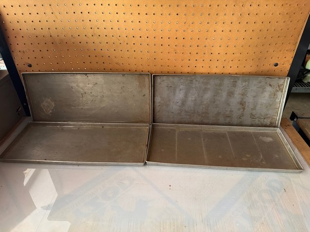 Image for Commercial Metal Baking Trays