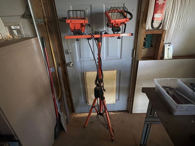 Image for Regent Dual-Head Halogen Tripod Work Light
