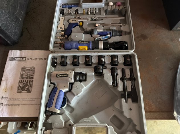 Image for Kobalt 50-Piece Pneumatic Air Tool Set