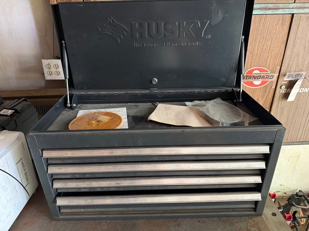 Image for Husky 4-Drawer Portable Steel Top Tool Chest