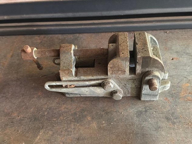 Image for Cast Metal Drill Press Angle Vise