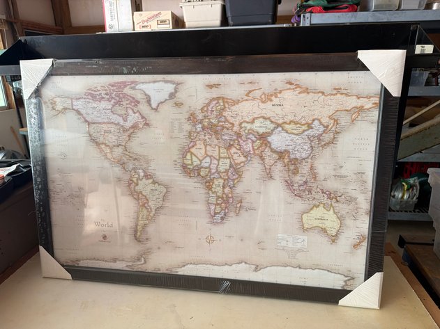 Image for Home Magnetics Interactive World Travel Map