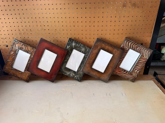Image for 5 Vertical Picture Wall Hanging Frames