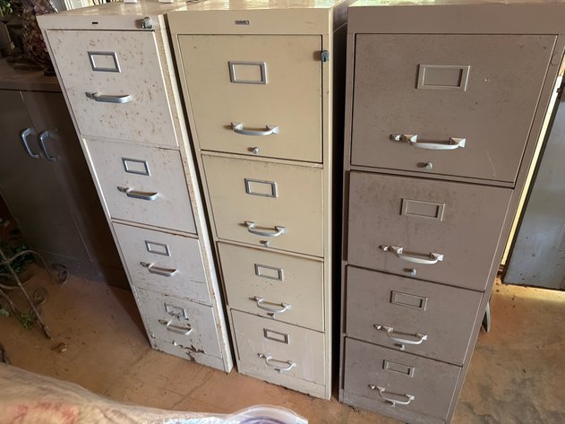 Image for 4-Drawer Metal Filing Cabinet