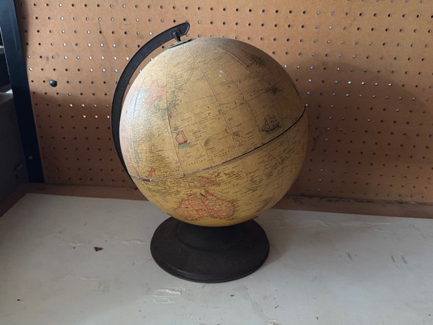 Image for Vintage Terrestrial Desktop Globe