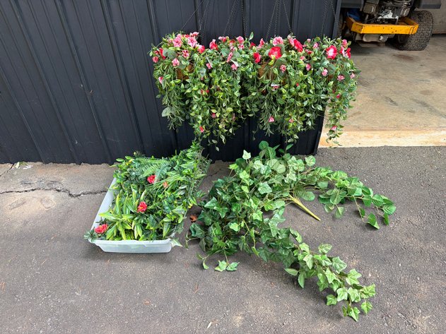 Image for Artificial Hanging Baskets and Foliage