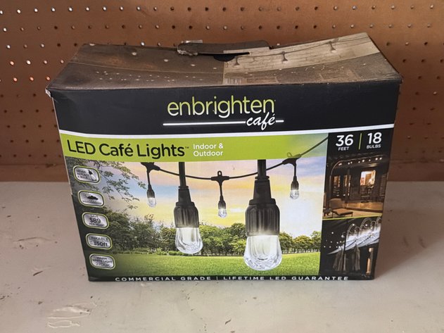 Image for Enbrighten Commercial Grade LED Café Lights 36'