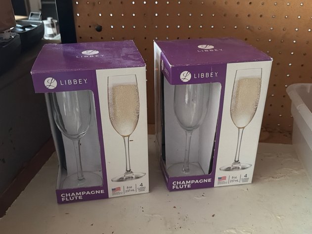 Image for Libbey 8 oz Champagne Flute Sets