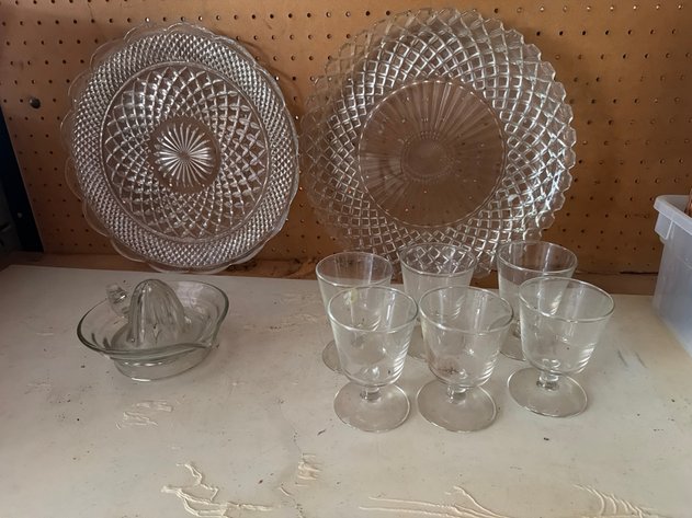 Image for Clear Glass Tableware Assortment
