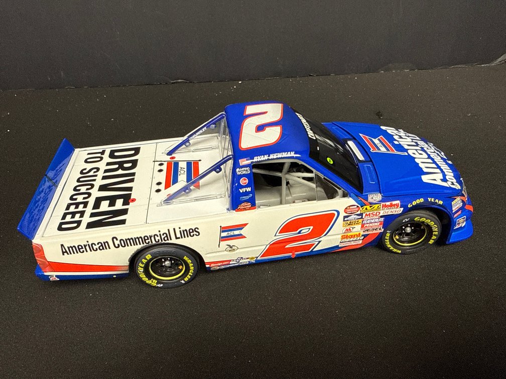 Action Racing Autographed Ryan Newman 1:24 Die-Cast Truck