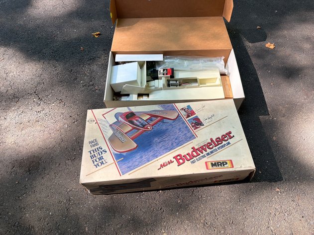Image for Miss Budweiser RC Hydroplane Model Kit