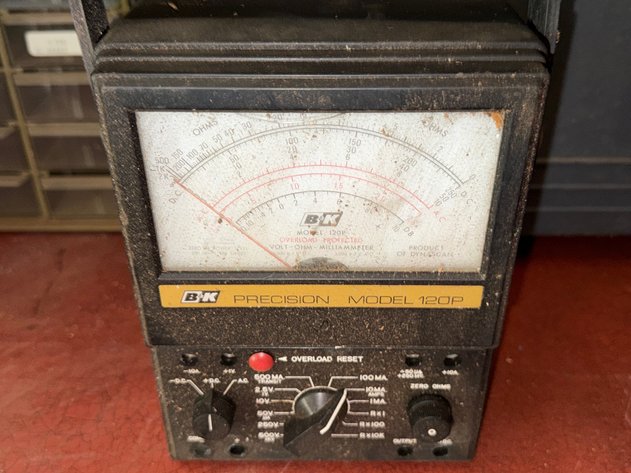 Image for B&K Precision Model 120P Volt-Ohm-Milliammeter