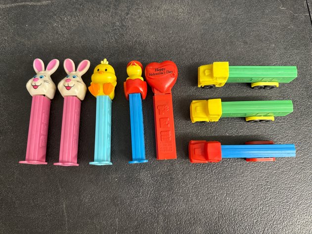 Image for PEZ Candy Dispensers & PIE Toy Trucks