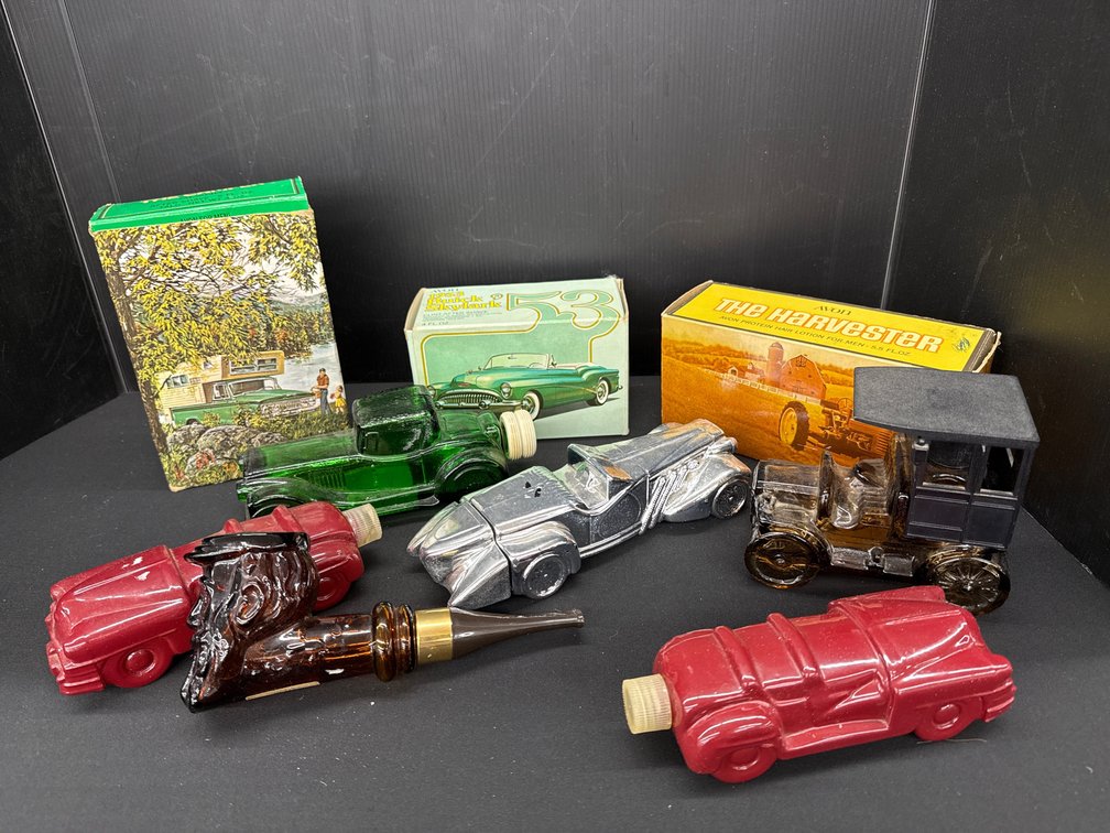 Vintage Avon Novelty Fragrance Decanters