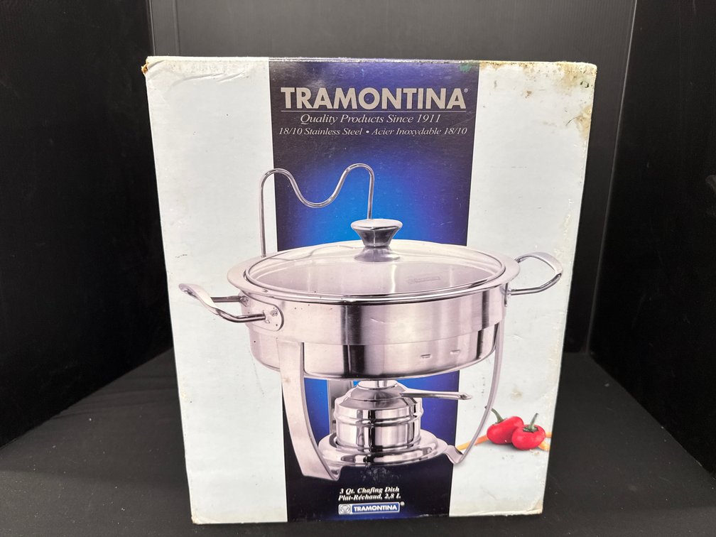 Tramontina 3 Qt. Stainless Steel Chafing Dish