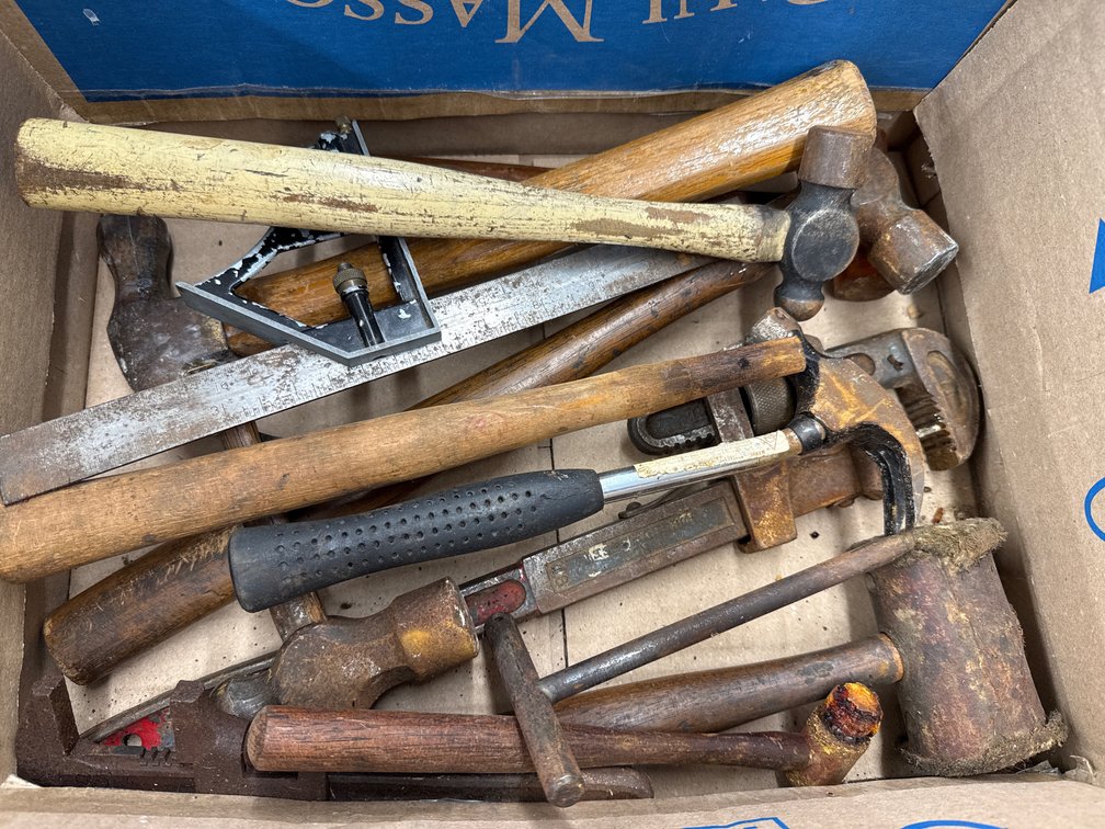Assorted Vintage Hand Tools and Machinist Gauges
