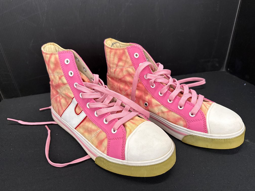 KruZin High-Top Canvas Sneakers & Box