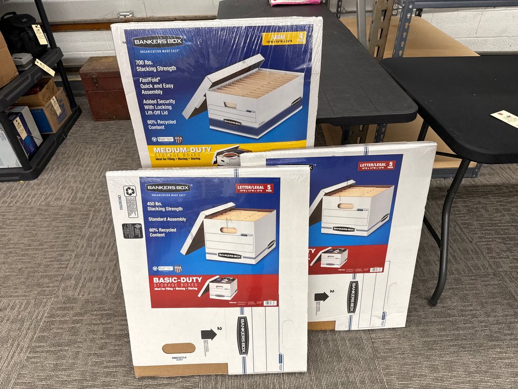 Bankers Box File Storage Boxes