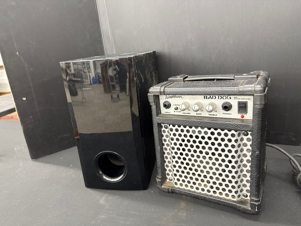 Washburn Guitar Amplifier & LG Subwoofer