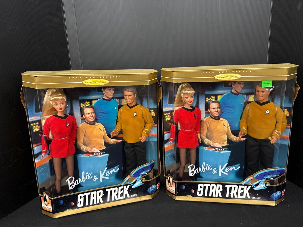 Mattel Barbie & Ken Star Trek 30th Anniversary Giftsets