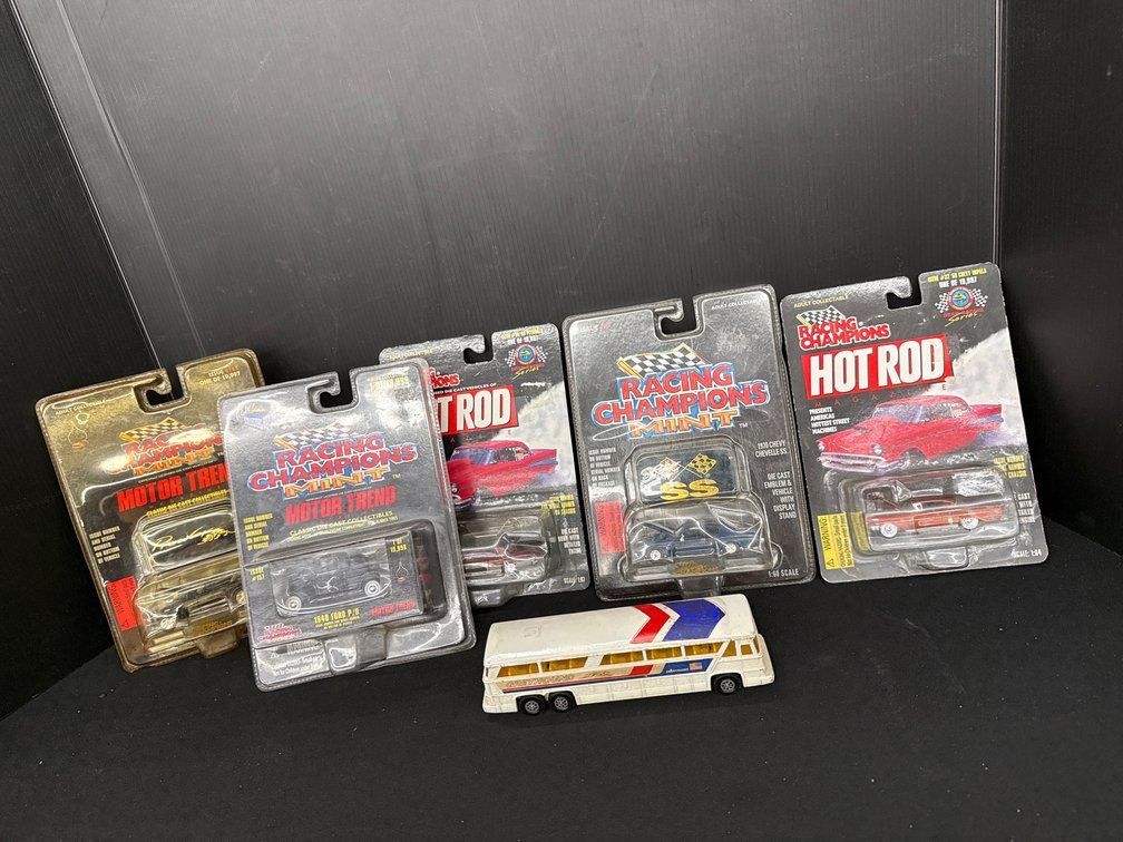 Racing Champions Die-Cast Vehicles & Greyhound Bus
