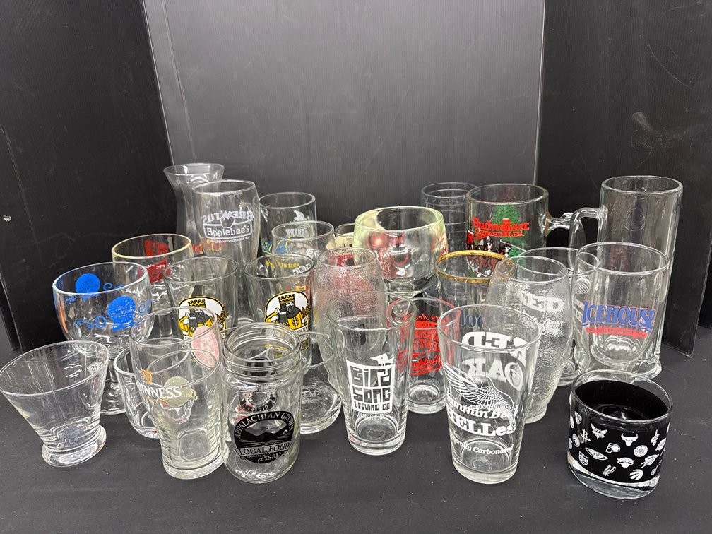 Assorted Promotional Breweriana Glassware