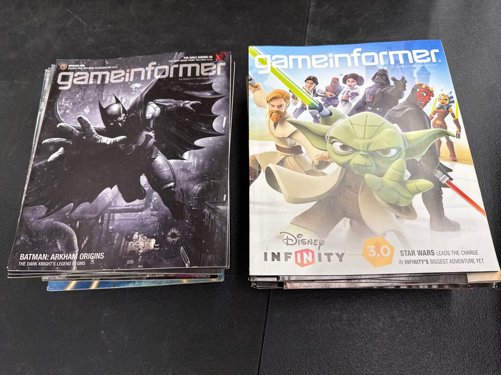 Game Informer and RETRO Video Game Magazine Lot