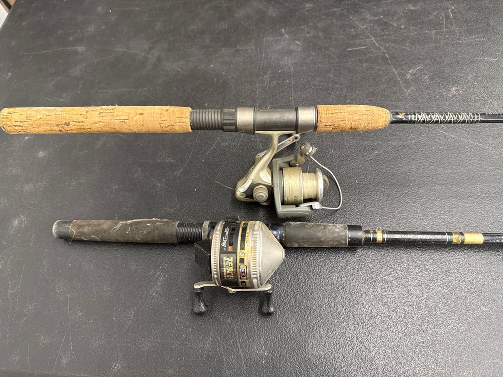 Zebco and Shimano Fishing Rod and Reel Combos