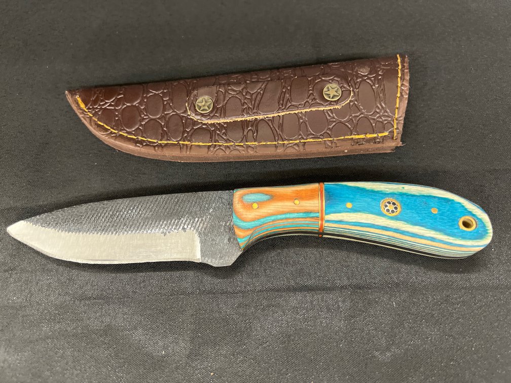 Fixed Blade File Knife & Sheath