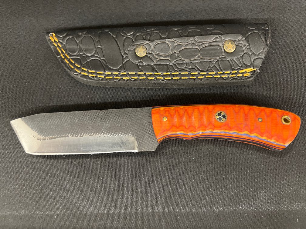 Custom Fixed Blade Knife & Sheath