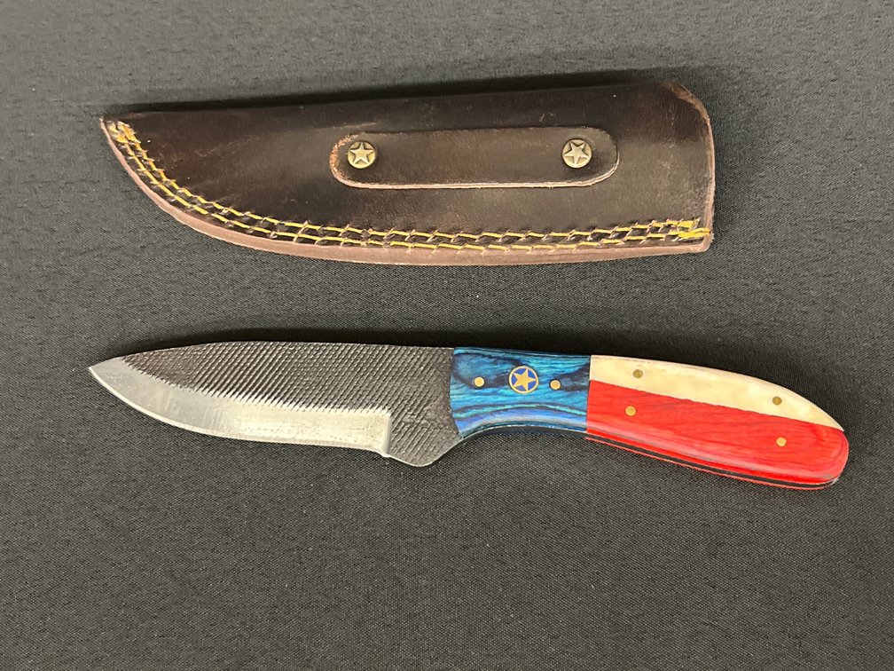 Repurposed Rasp Fixed-Blade Knife