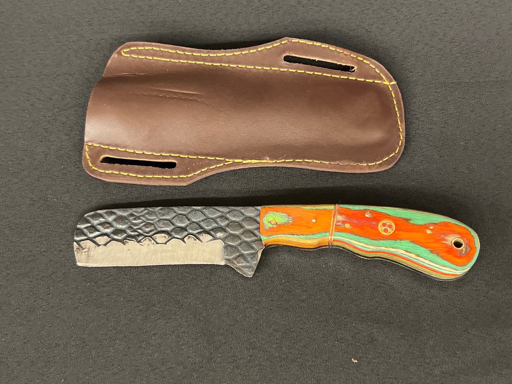 Cleaver-Style Fixed Blade Knife