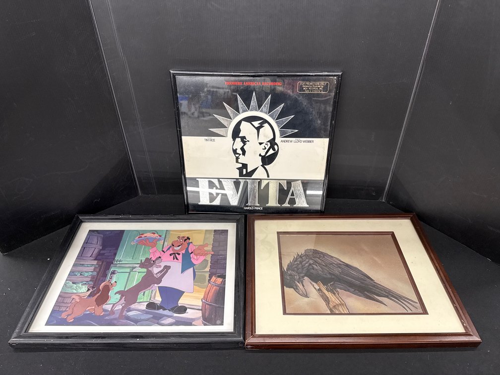 Framed Evita Promo Album & Art Prints