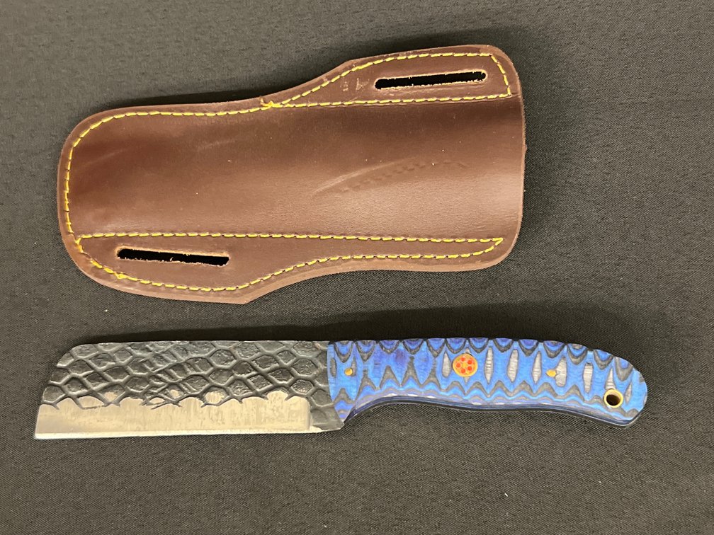 Cleaver-Style Fixed Blade Knife