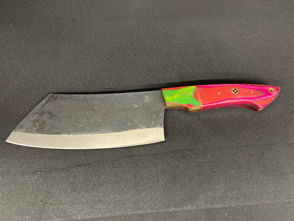 Cleaver-Style Fixed Blade Knife