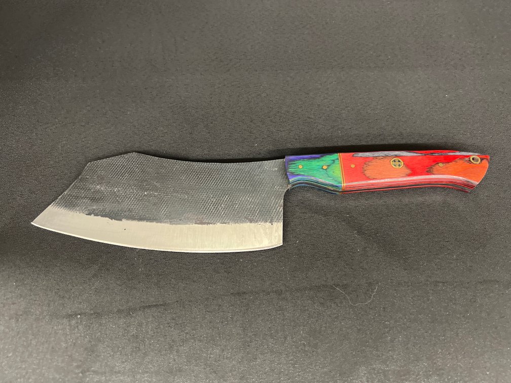 Cleaver-Style Fixed Blade Knife