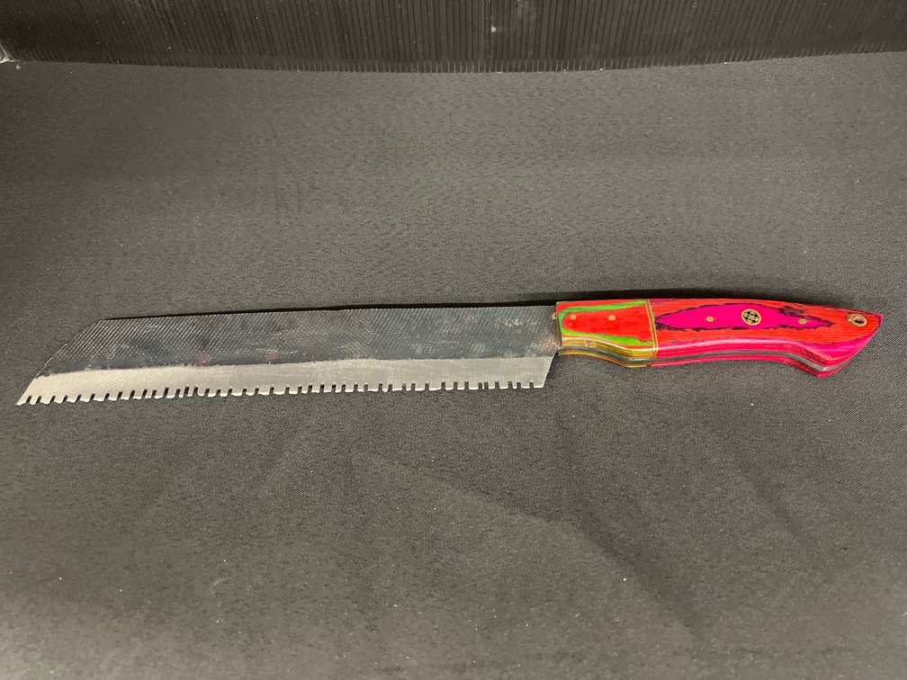 Rasp Fixed-Blade Knife