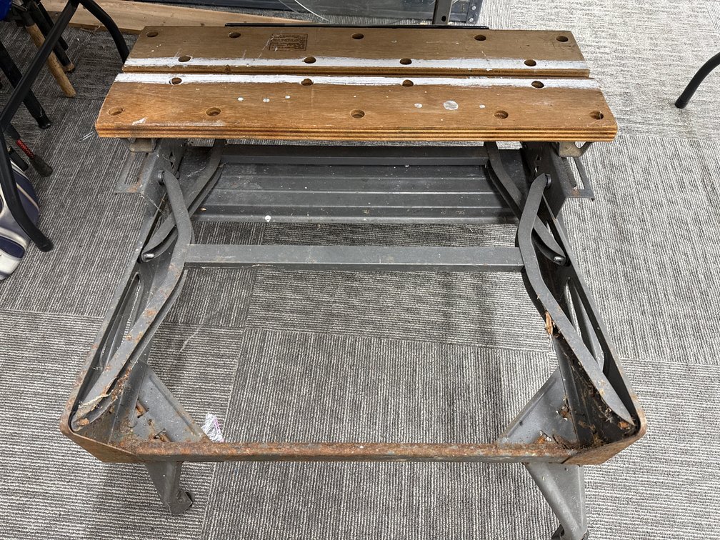 Portable Folding Workbench