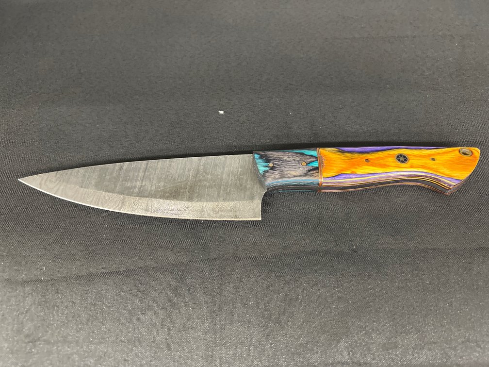 Damascus Steel Fixed Blade Knife