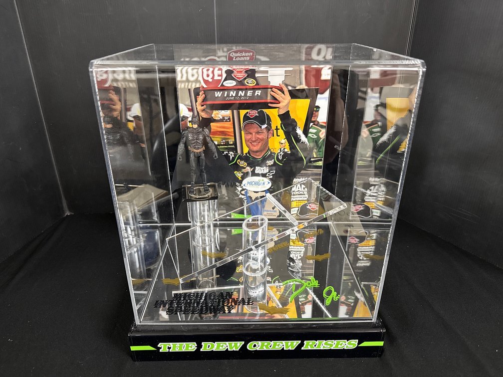 Dale Earnhardt Jr. 2012 Quicken Loans 400 Batman Display