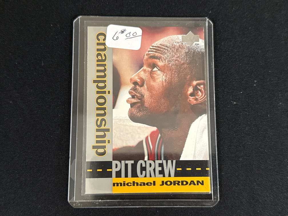 1994 Upper Deck Michael Jordan Pit Crew Trading Card #133