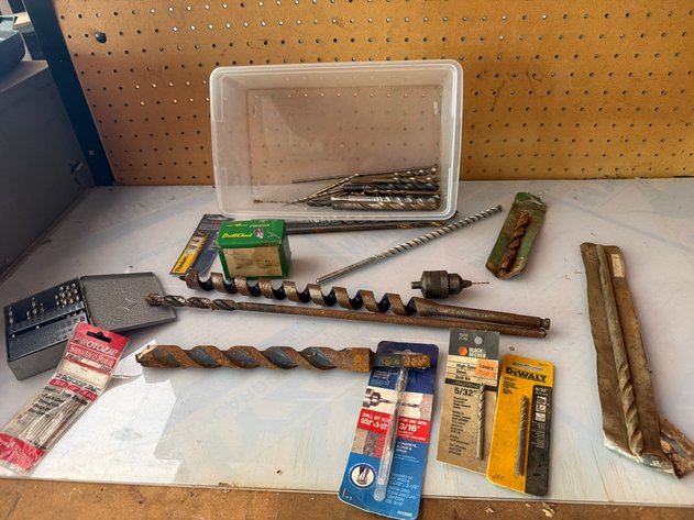 Image for Drill Bits and Accessories Lot