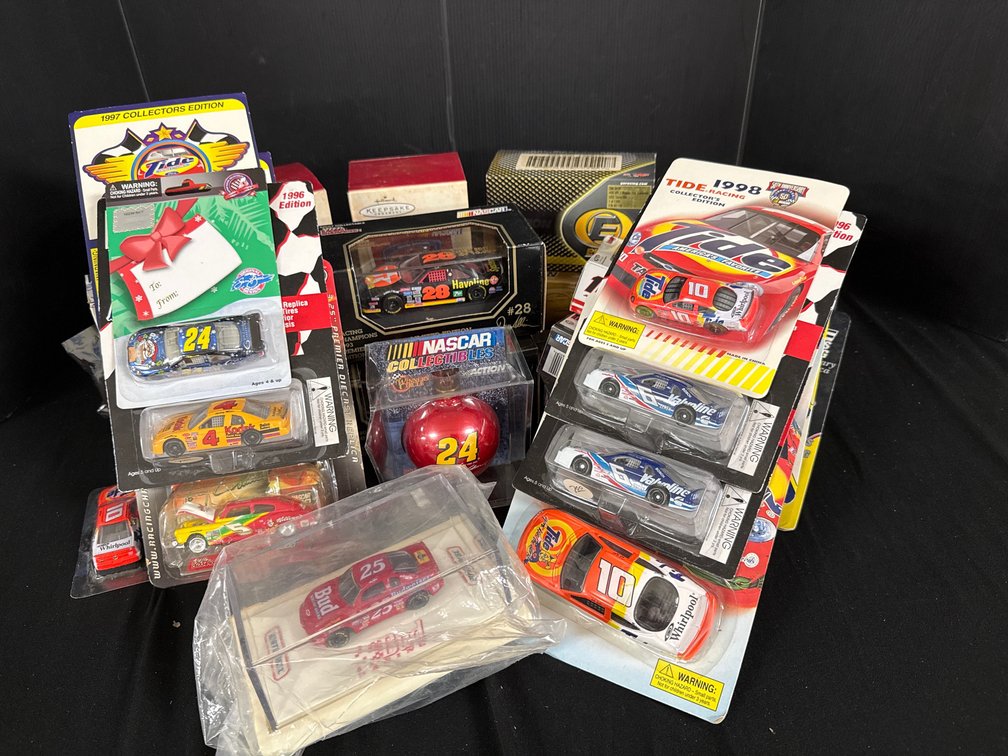 NASCAR 1:64 Scale Die-Cast Vehicles and Ornaments Collection