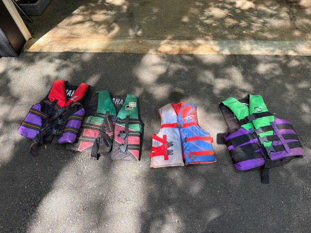 Image for Assorted Marine Life Jackets (4)
